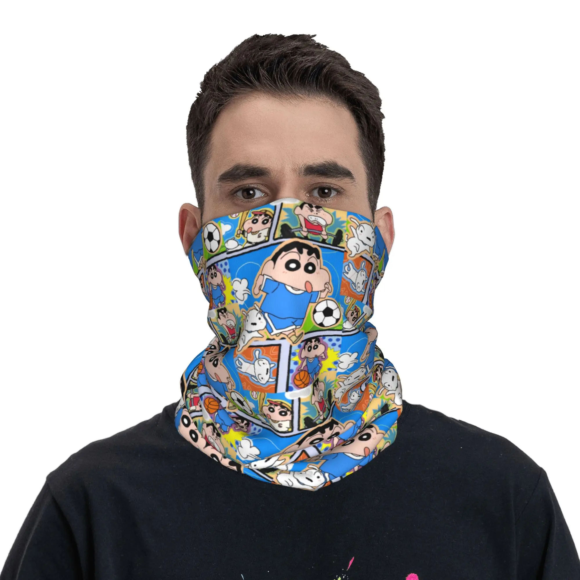 Custom C-Crayones Shin-chanes Neck Gaiter Women Men UV Face Shield Winter Manga Bandana Scarf for Hiking
Custom C-Crayones Shin-chanes Neck Gaiter Women Men UV Face Shield Winter Manga Bandana Scarf for Hiking