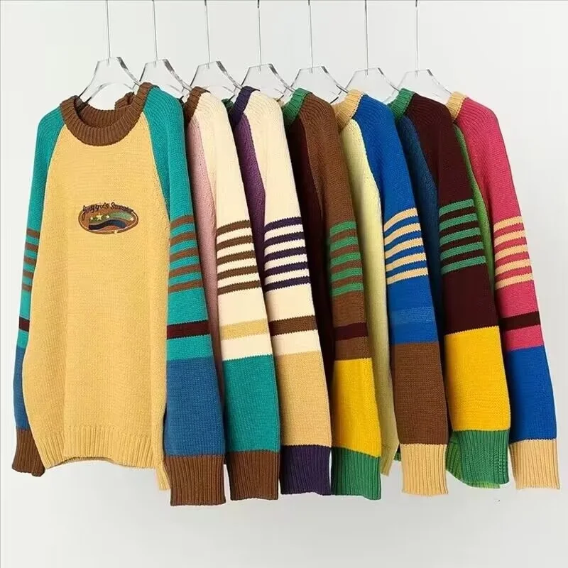 Women Sweater Casual Loose Knitted Sweater Autumn Winter Spring Pull Femme Top jumper y2k clothes
Women Sweater Casual Loose Knitted Sweater Autumn Winter Spring Pull Femme Top jumper y2k clothes