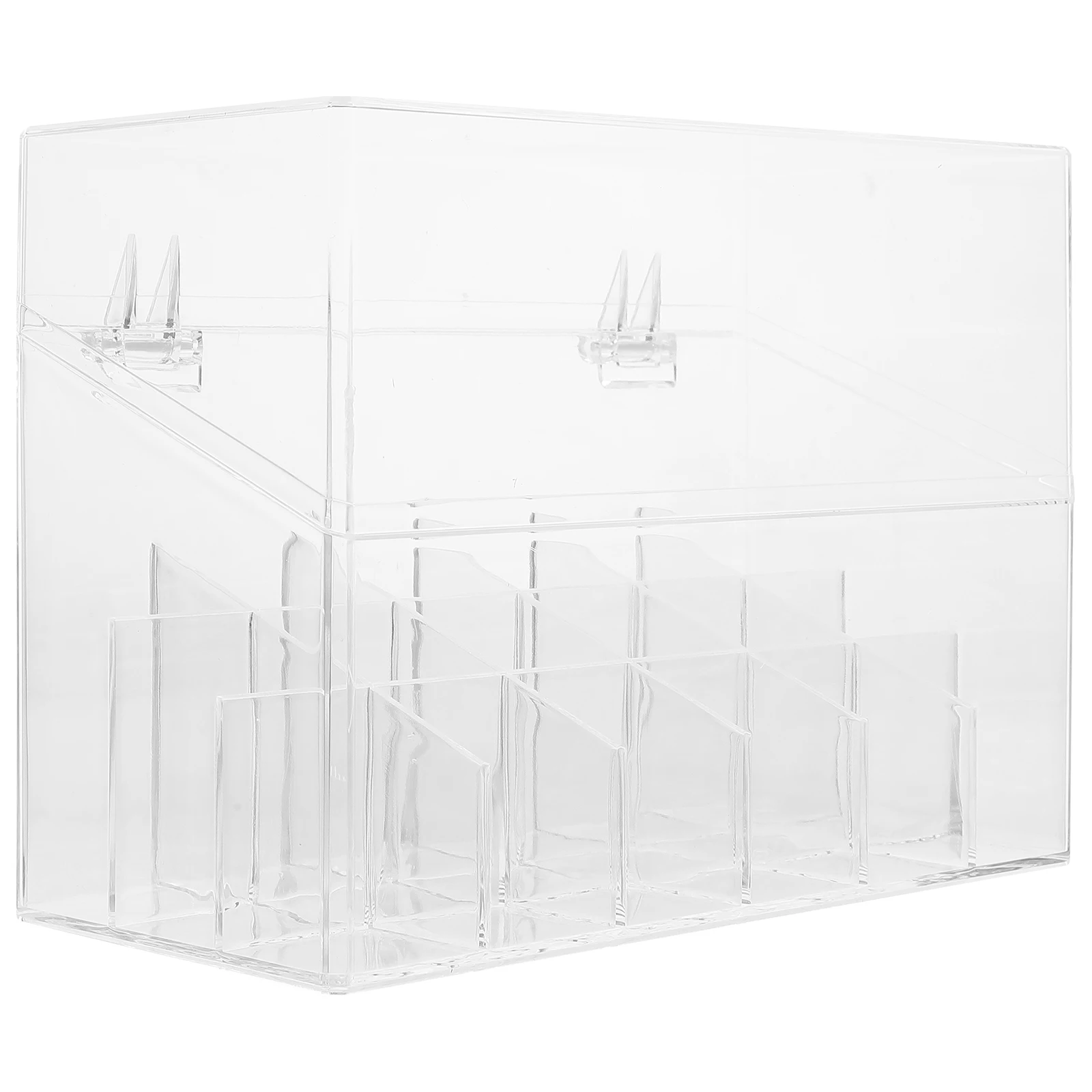 Premium Lipstick Organizer Storage Box With Lid Desktop Transparent Holder For Lip Gloss Household Vanity Rack Case
Premium Lipstick Organizer Storage Box With Lid Desktop Transparent Holder For Lip Gloss Household Vanity Rack Case