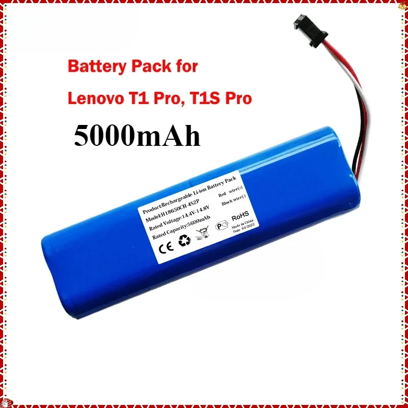 New 2PCS 14.8V 6800mAh Battery for XiaoMi Lydsto R1 / G2 ,for Lenovo T1 Pro, T1S Pro Robot Vacuum Cleaner
New 2PCS 14.8V 6800mAh Battery for XiaoMi Lydsto R1 / G2 ,for Lenovo T1 Pro, T1S Pro Robot Vacuum Cleaner