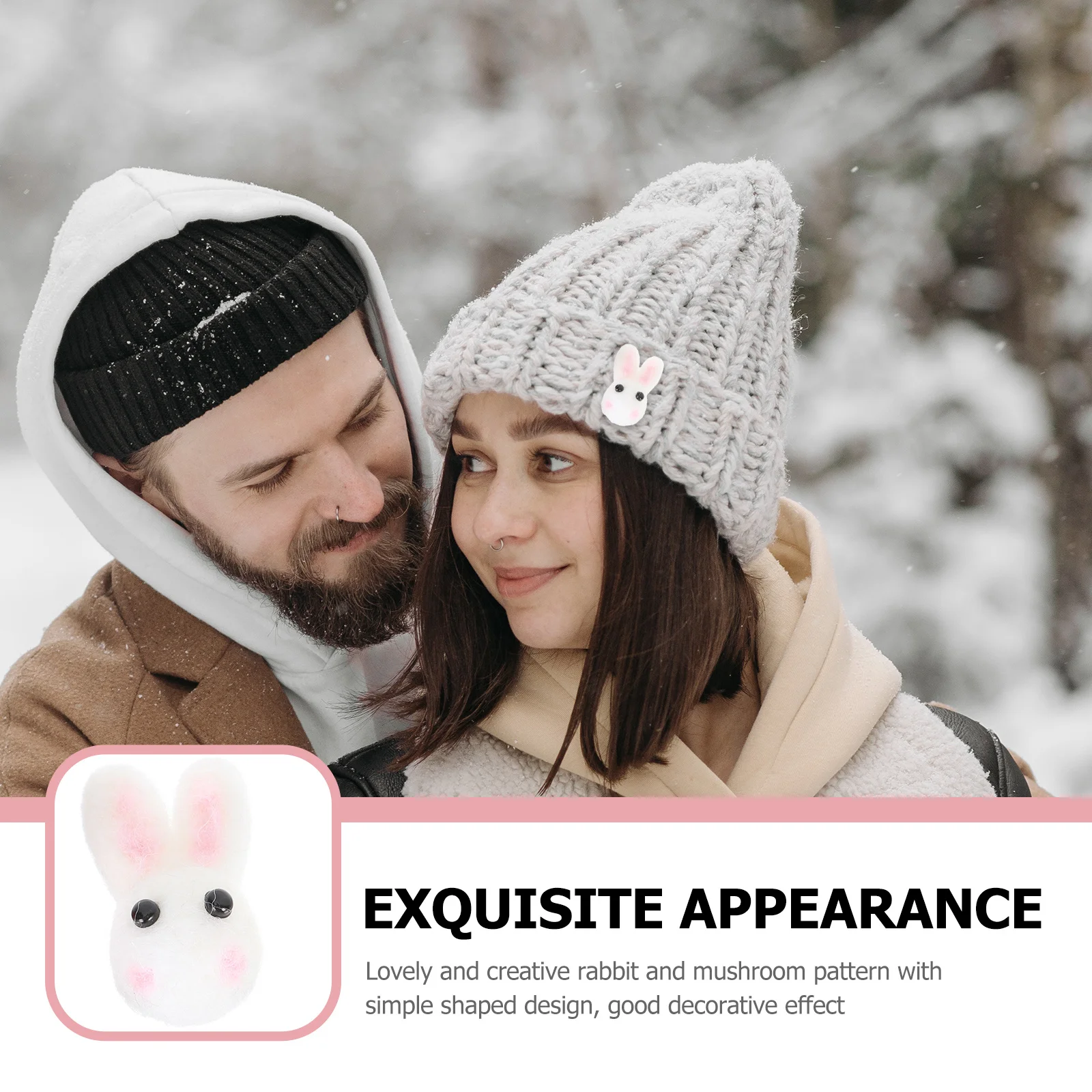 8Pcs Easter Wool Felt DIY Decor Rabbit Mushroom Craft Accessories Clothes Brooch Headdress Sewing Materials Brooch DIY Material
8Pcs Easter Wool Felt DIY Decor Rabbit Mushroom Craft Accessories Clothes Brooch Headdress Sewing Materials Brooch DIY Material