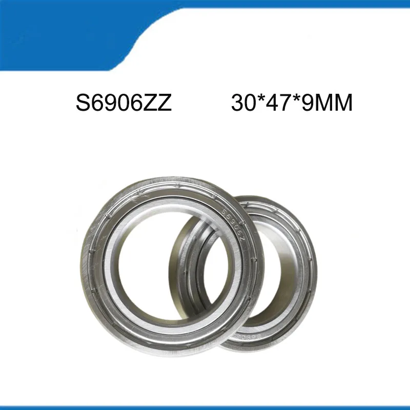 S6906ZZ (30*47*9 MM) 2PCS Sell Hot High Quality Corrosion Resist Stainless Sealed Deep Groove Ball Bearing Shaft (ABEC-5)
S6906ZZ (30*47*9 MM) 2PCS Sell Hot High Quality Corrosion Resist Stainless Sealed Deep Groove Ball Bearing Shaft (ABEC-5)