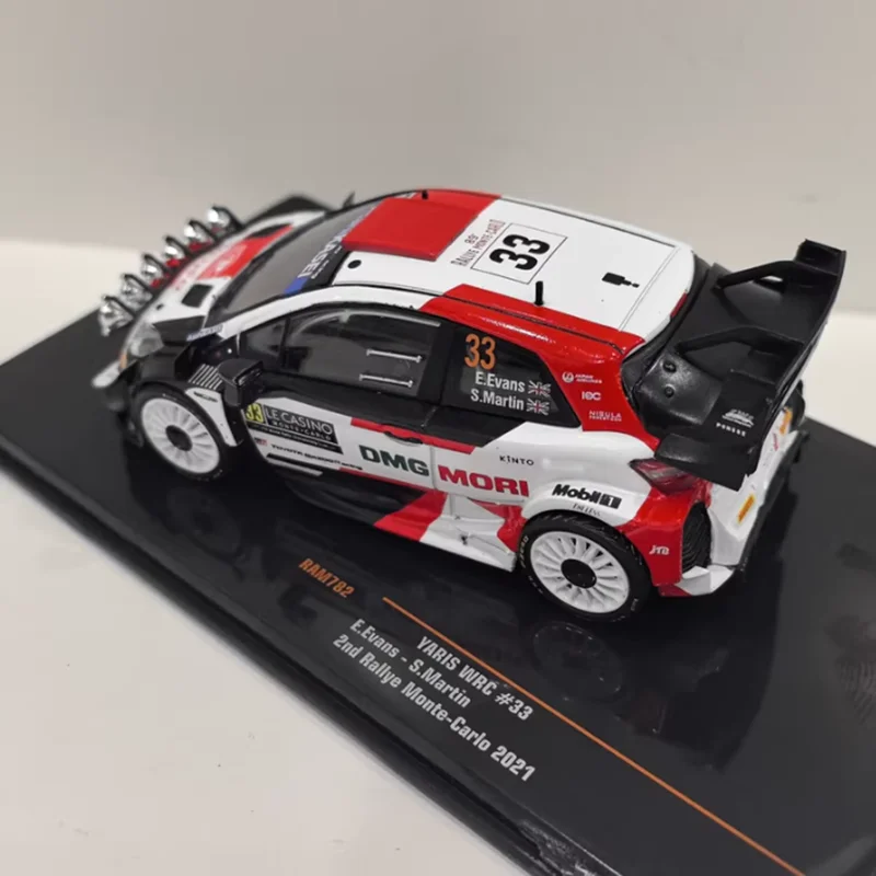 IXO масштаб 1/43 YARIS WRC # 33 2021, модель автомобиля из сплава, статическая коллекция, украшенные праздничные подарки, игрушки, сувенирный подарок
IXO масштаб 1/43 YARIS WRC # 33 2021, модель автомобиля из сплава, статическая коллекция, украшенные праздничные подарки, игрушки, сувенирный подарок