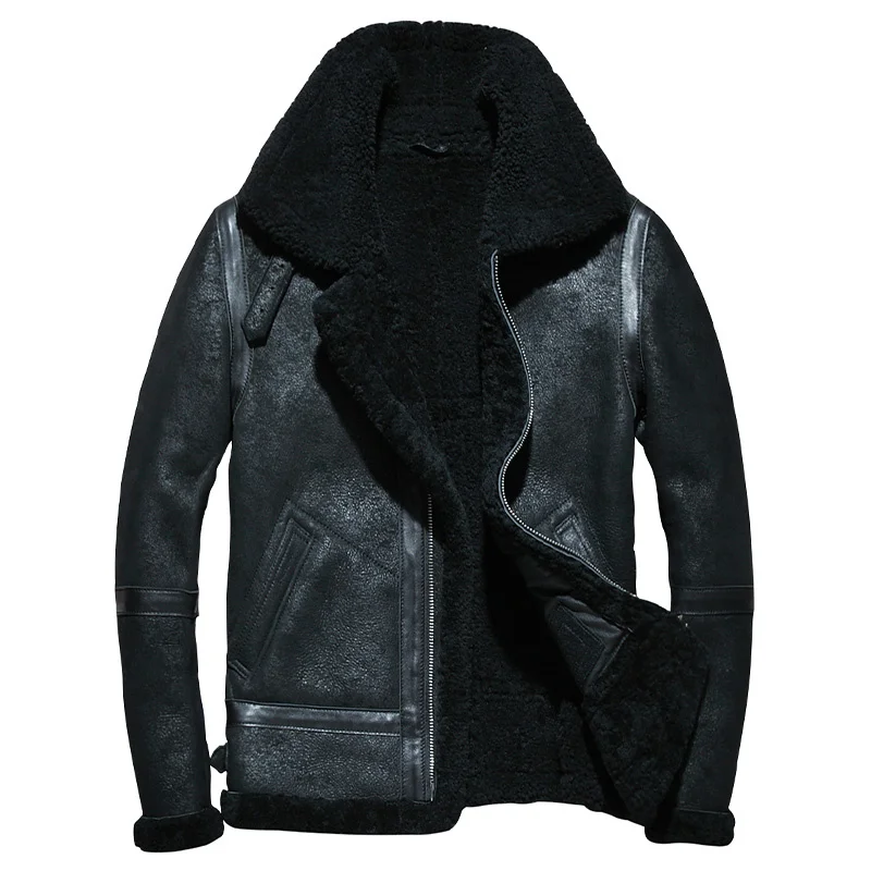 New Mens Brown Genuine Leather Jacket Thick Shearling Coat Men Short Winter Sheepskin Fur Real Plus Size 5XL
New Mens Brown Genuine Leather Jacket Thick Shearling Coat Men Short Winter Sheepskin Fur Real Plus Size 5XL