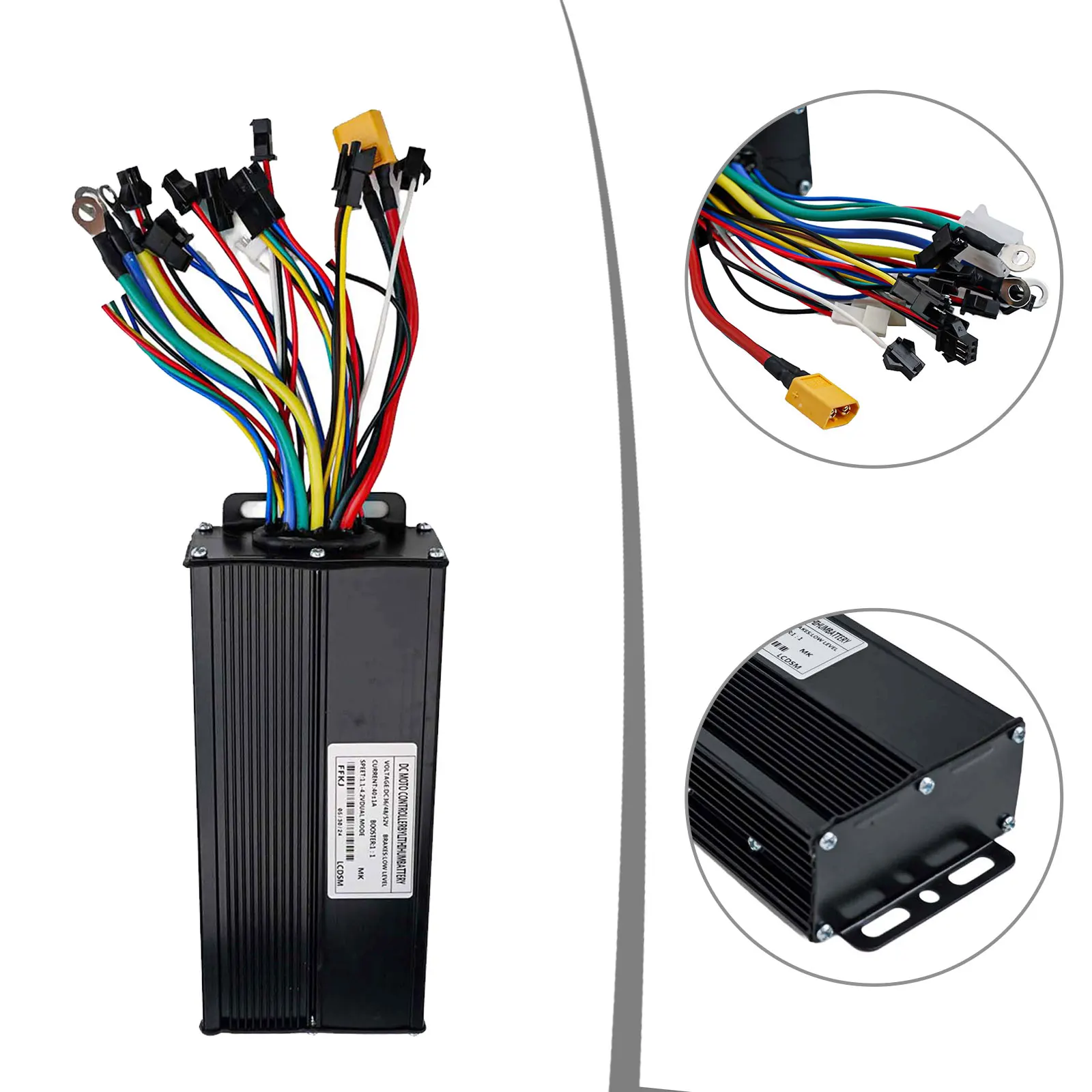 750W 1000W 1200W Brushless Motor E-bike Upgrades Aluminium Alloy Material Avoid Thermal Overloading Good Heat Dissipation
750W 1000W 1200W Brushless Motor E-bike Upgrades Aluminium Alloy Material Avoid Thermal Overloading Good Heat Dissipation