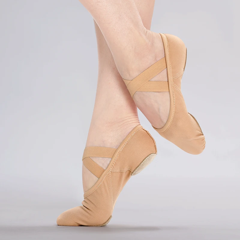 Women Ballet Shoes Gymnastics Sneakers Dance Slippers Teen Girls Split Sole Dance Shoes Elastic Fabric Soled Shoes
Women Ballet Shoes Gymnastics Sneakers Dance Slippers Teen Girls Split Sole Dance Shoes Elastic Fabric Soled Shoes