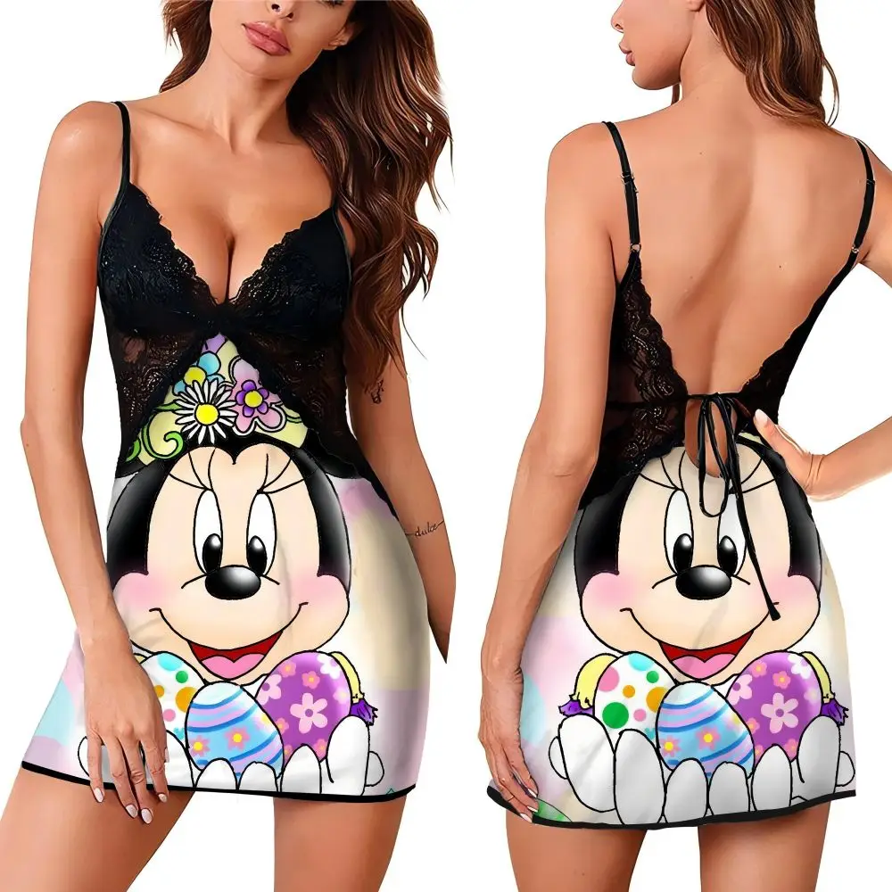 New Pattern Suspender Lace Design Sleeping Dress for Women Sexy Romantic Female Sleeping Dress Comfortable Women's Nightwear
New Pattern Suspender Lace Design Sleeping Dress for Women Sexy Romantic Female Sleeping Dress Comfortable Women's Nightwear