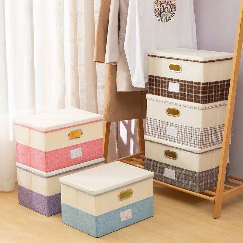 Creative and Minimalist Style Storage Box, Cotton and Linen, Checkered Toy, Clothing Sorting Box, Makeup Organizer
Creative and Minimalist Style Storage Box, Cotton and Linen, Checkered Toy, Clothing Sorting Box, Makeup Organizer