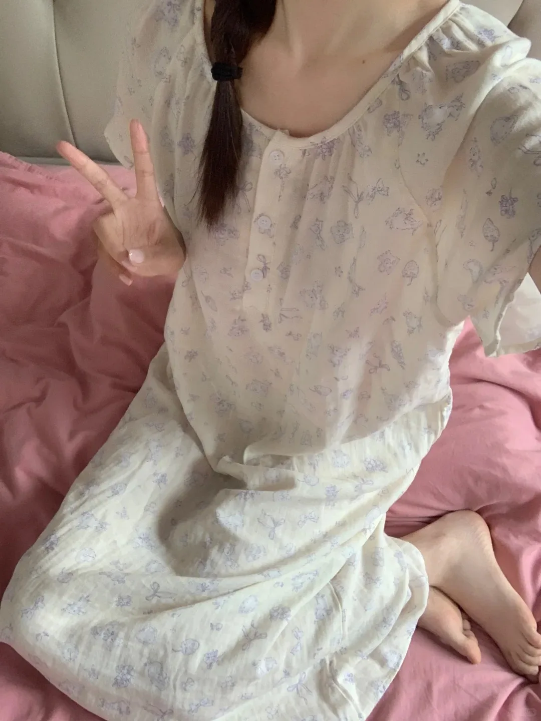 Class a Pure Cotton Double Layer Baby Muslin Sleepwear Women's Style 2026 New Summer Home Clothes Long Sleep Skirt
Class a Pure Cotton Double Layer Baby Muslin Sleepwear Women's Style 2026 New Summer Home Clothes Long Sleep Skirt