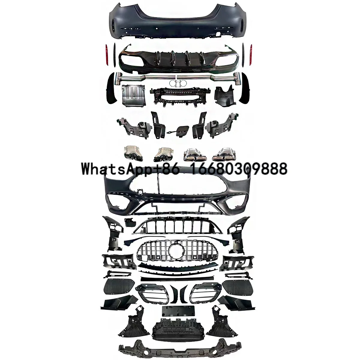 Car Accessories Contain Grill Bumpers for Mercedes Benz C Class W206 2022-Conversion to C63 AMG Style.
Car Accessories Contain Grill Bumpers for Mercedes Benz C Class W206 2022-Conversion to C63 AMG Style.