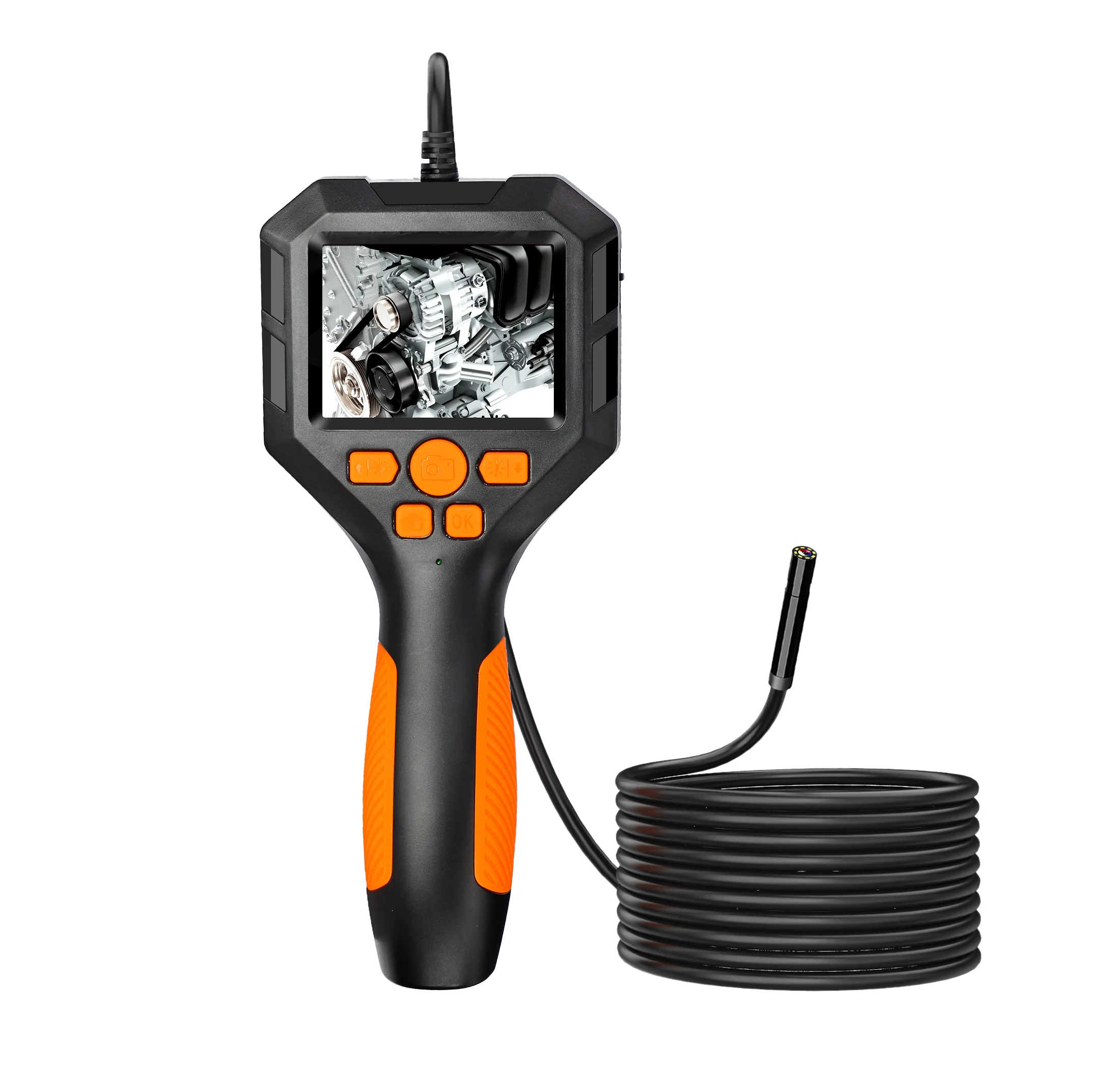 New 508p Endoscope IPS Screen IP68 Waterproof Lens 1080P HD Rigid Cable Borescope
New 508p Endoscope IPS Screen IP68 Waterproof Lens 1080P HD Rigid Cable Borescope