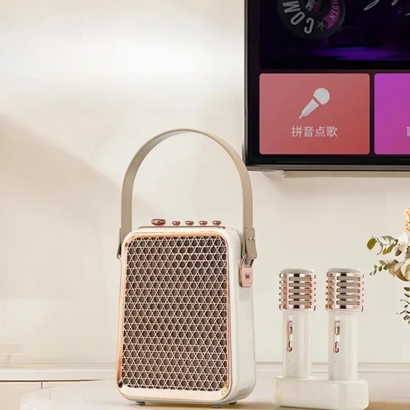 Oriental Qingluan Bluetooth Audio Outdoor Home Speaker Family K Song Dual Microphone Portable KTV
Oriental Qingluan Bluetooth Audio Outdoor Home Speaker Family K Song Dual Microphone Portable KTV