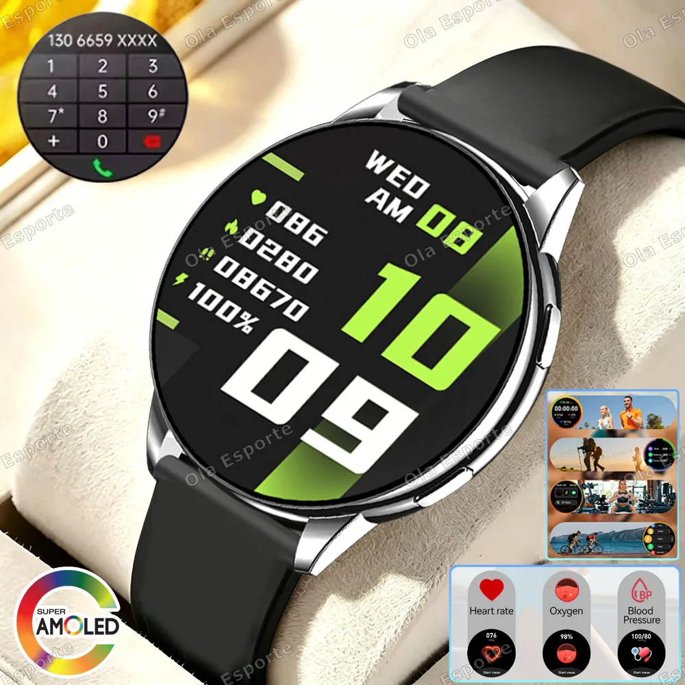 NEW Smartwatch 1.52"HD Screen Sleep&Health Monitoring Bluetooth Call Multi-Sport Modes Fashion Smart Watches For Women Men Gifts
NEW Smartwatch 1.52"HD Screen Sleep&Health Monitoring Bluetooth Call Multi-Sport Modes Fashion Smart Watches For Women Men Gifts