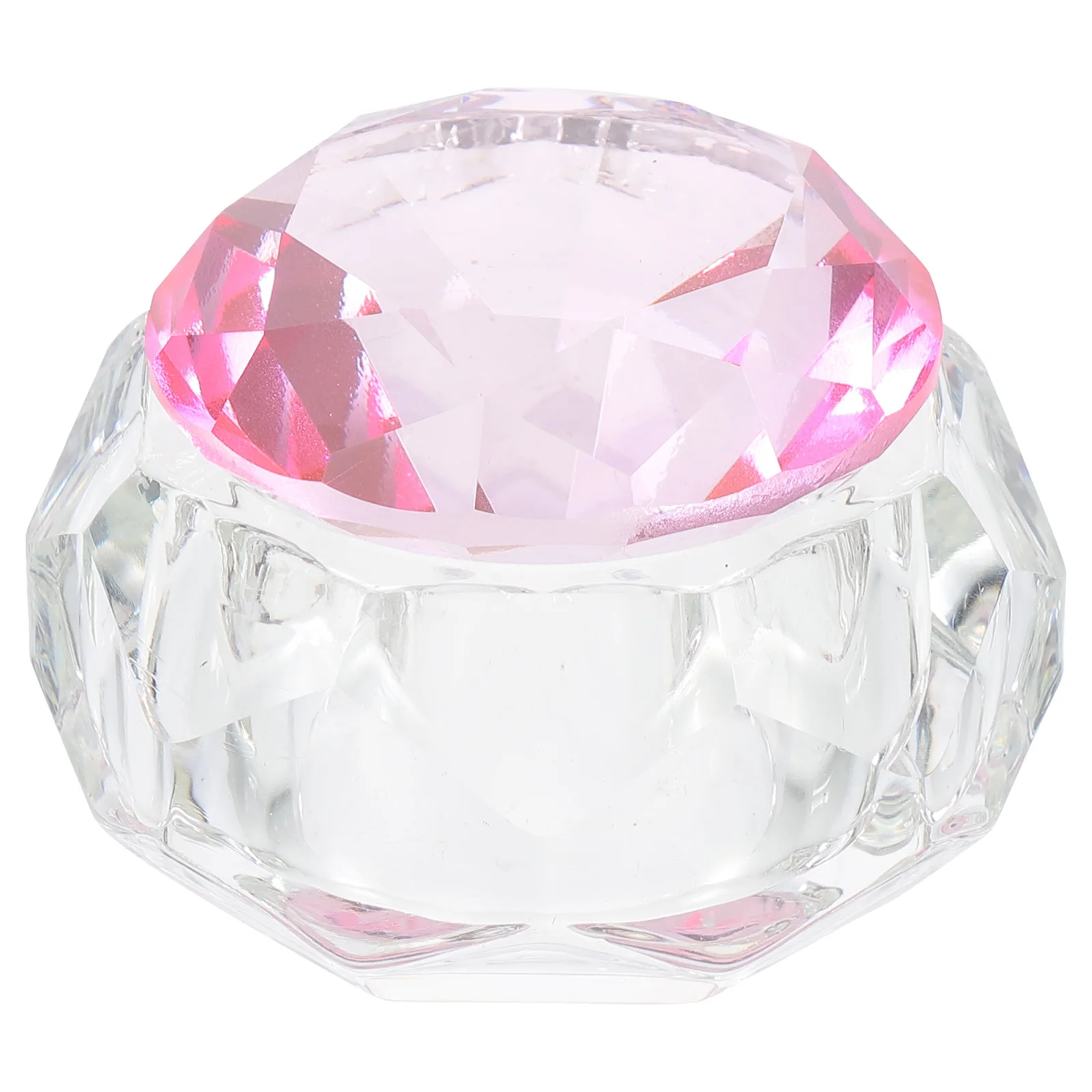 Crystal Nail Art Cup with Lid Irregular Transparent Design for Mixing Nail Liquid Powder Manicure Supplies Glass Dish Thick
Crystal Nail Art Cup with Lid Irregular Transparent Design for Mixing Nail Liquid Powder Manicure Supplies Glass Dish Thick