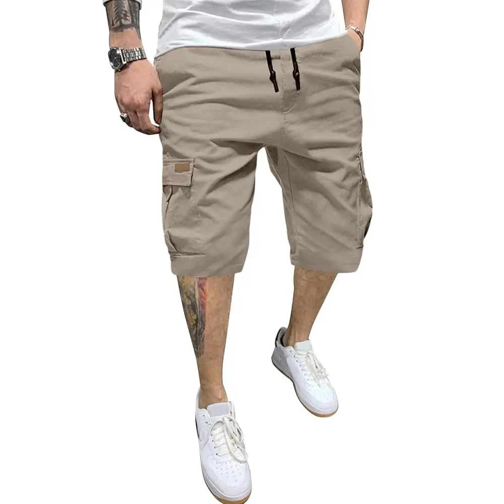Mens Casual Cotton Twill Cargo Shorts Drawstring Classic Chino Stretch Short with 6 Pockets
Mens Casual Cotton Twill Cargo Shorts Drawstring Classic Chino Stretch Short with 6 Pockets