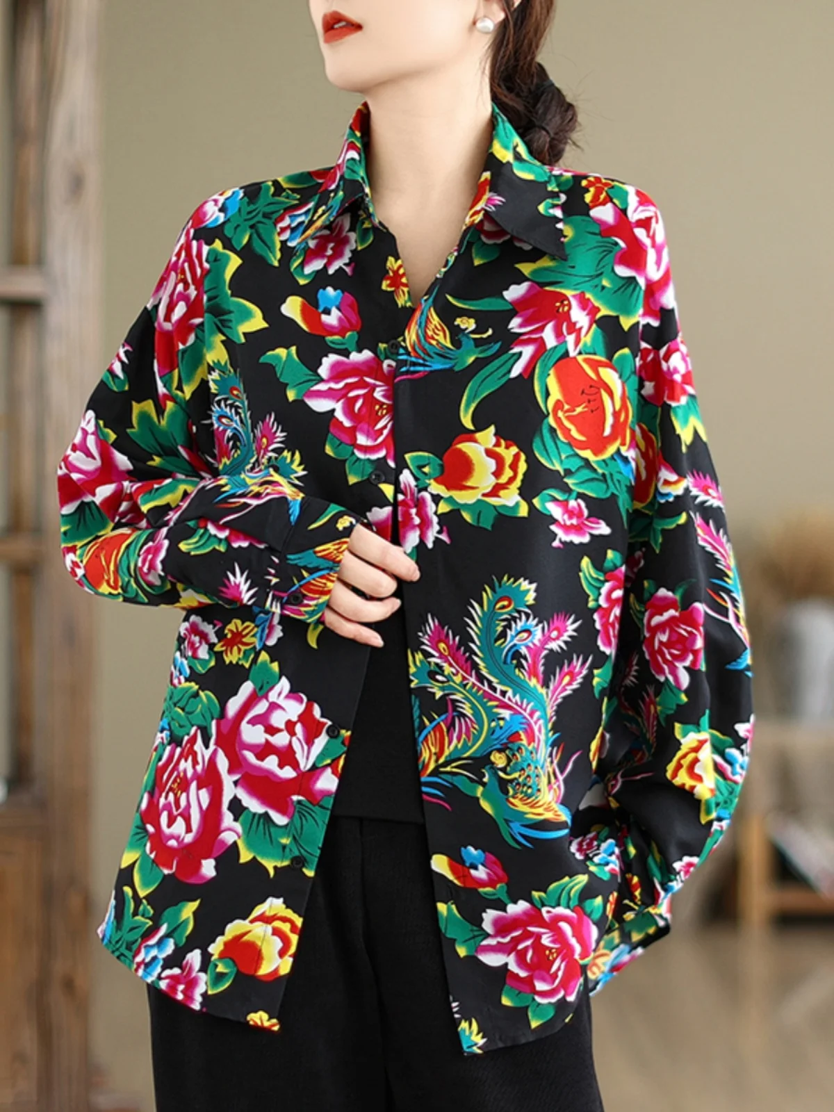 Весенние новые женские длинные свеки с большим цветком irt в этническом стиле Minori с высокой талией и принтом, повседневные повседневные пуговицы с цветочным узором...
Весенние новые женские длинные свеки с большим цветком irt в этническом стиле Minori с высокой талией и принтом, повседневные повседневные пуговицы с цветочным узором...