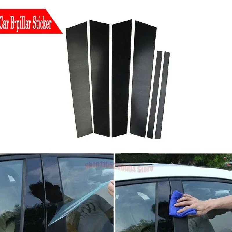 For BMW 3 Series F30 Sedan 2012-2018 6PCS Glossy Black B C Pillar Stickers Window Door Column Trim Cover Decoration
For BMW 3 Series F30 Sedan 2012-2018 6PCS Glossy Black B C Pillar Stickers Window Door Column Trim Cover Decoration
