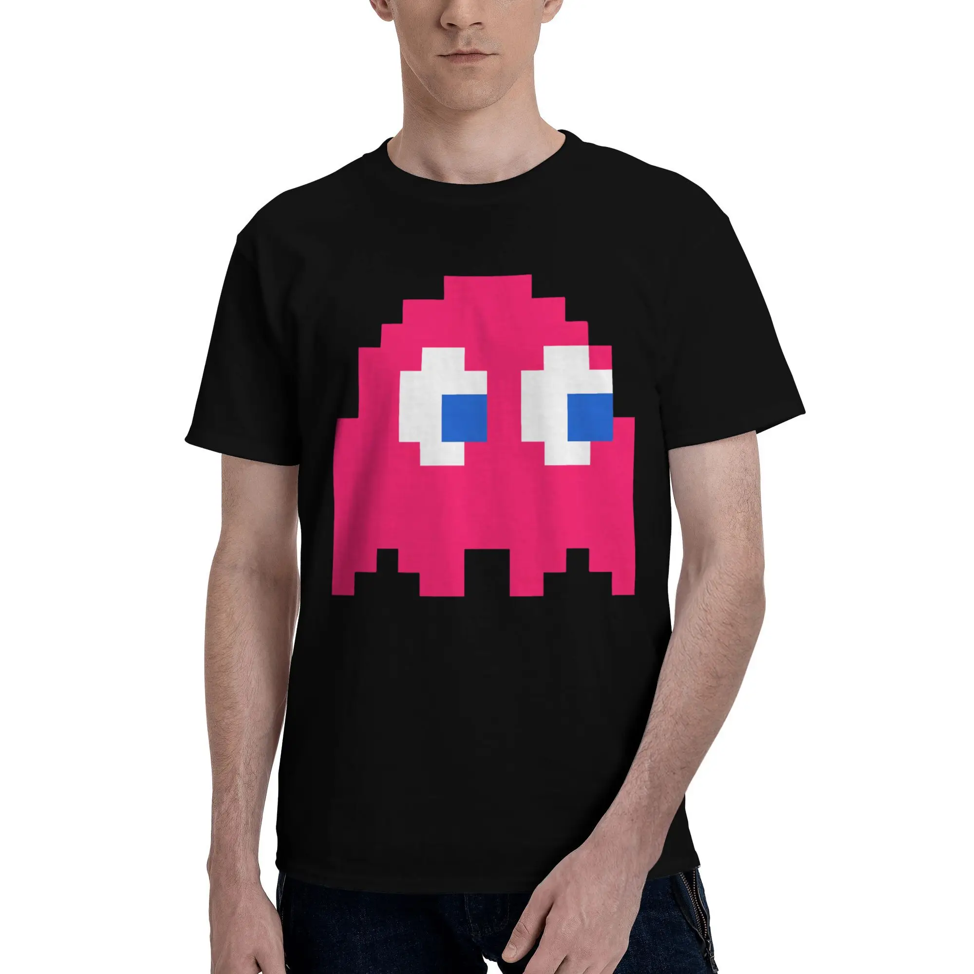 Custom Handsome Game P-Pac-M-Man T Shirt Men Short Sleeve Pure Cotton T-shirt Casual Tees Streetwear Tshirts
Custom Handsome Game P-Pac-M-Man T Shirt Men Short Sleeve Pure Cotton T-shirt Casual Tees Streetwear Tshirts