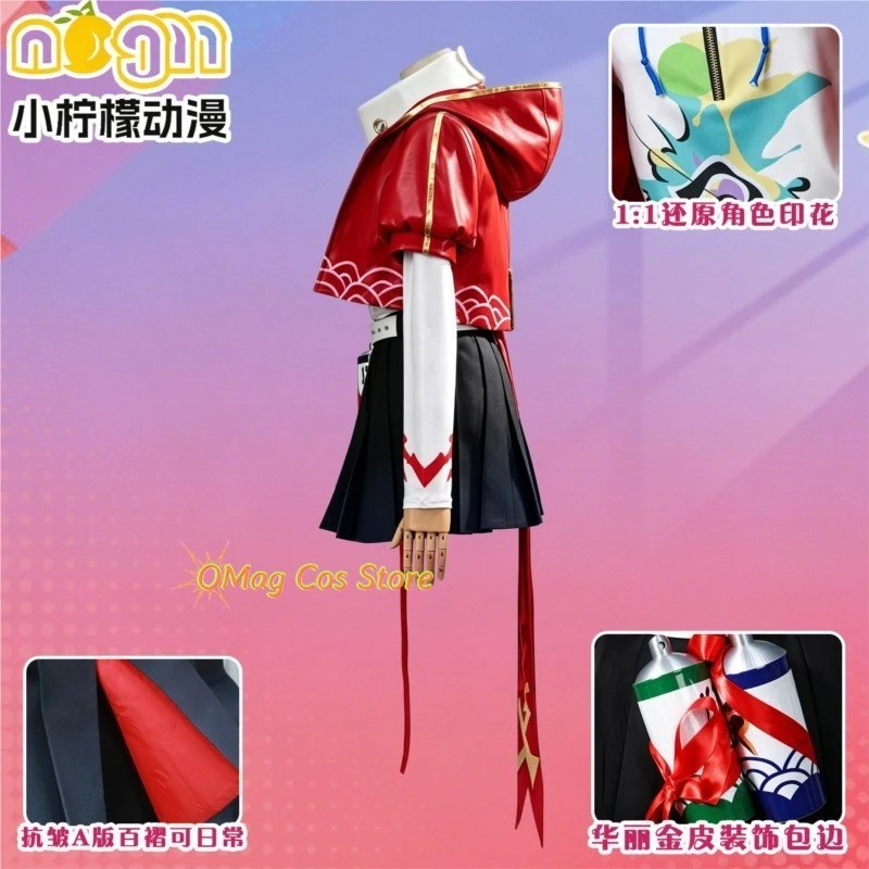 Game Honkai Star Rail Rappa cosplay full costumes and sets Wig Uniform Hat Jacket Anime adult 코스튬 Carnival Outfit
Game Honkai Star Rail Rappa cosplay full costumes and sets Wig Uniform Hat Jacket Anime adult 코스튬 Carnival Outfit