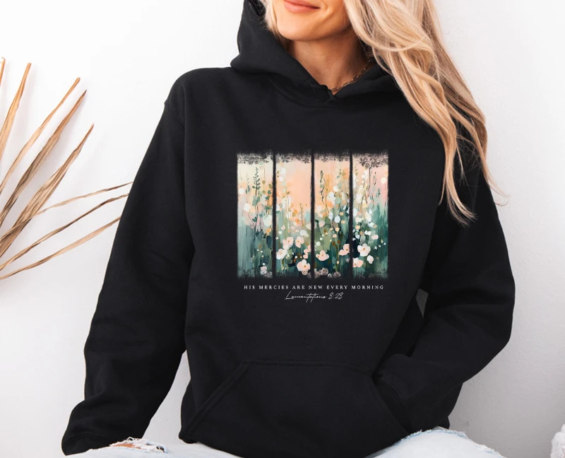 His Mercies Are New Hoodie Christian New Every Morning Hoodie Bible Quote Hoodie, Jesus Lover Gift, Church Hoodie, Womens Easter
His Mercies Are New Hoodie Christian New Every Morning Hoodie Bible Quote Hoodie, Jesus Lover Gift, Church Hoodie, Womens Easter