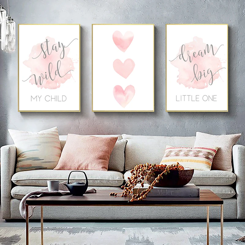3Pcs /Set Pink Heart-Shaped Text Canvas Printed Posters Retro Wall Art Painting Pictures Modern Living Room Room Home Decoration
3Pcs /Set Pink Heart-Shaped Text Canvas Printed Posters Retro Wall Art Painting Pictures Modern Living Room Room Home Decoration