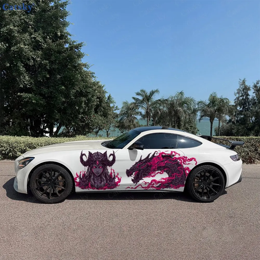 2pcs Witch And Dragon Car Sticker Full Body Decal Decoration Scratches Protect Car Sticker Waterproof Car Vinyl Wraps
2pcs Witch And Dragon Car Sticker Full Body Decal Decoration Scratches Protect Car Sticker Waterproof Car Vinyl Wraps