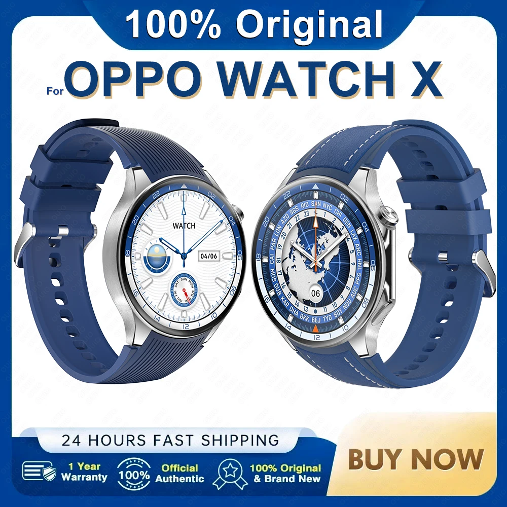 Новый оригинальный для OPPO Watch X 4G с большой памятью и сапфировым HD-экраном, компас, видео-музыкальный плеер, NFC BT Call, мужские деловые умные часы
Новый оригинальный для OPPO Watch X 4G с большой памятью и сапфировым HD-экраном, компас, видео-музыкальный плеер, NFC BT Call, мужские деловые умные часы