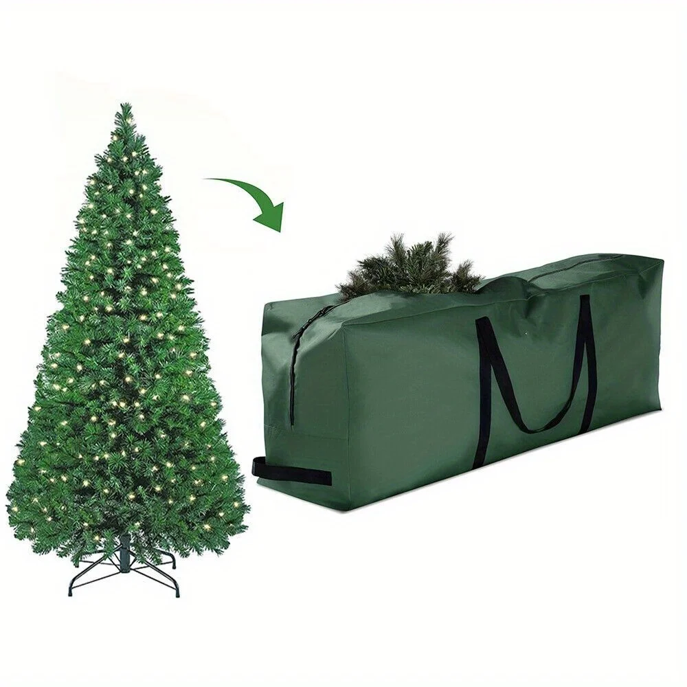 Large 9-Foot Christmas With Durable Handle - Waterproof, Moisture-Proof, UV Resistant Decorative And Tree Storage Organizing Bag
Large 9-Foot Christmas With Durable Handle - Waterproof, Moisture-Proof, UV Resistant Decorative And Tree Storage Organizing Bag