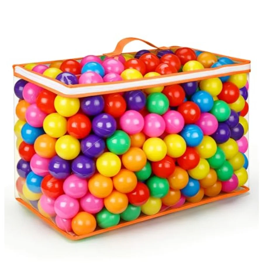 Ball Pit Balls for Baby and Toddler Phthalate Free BPA Free Crush Proof Plastic - Multicolored Pit Balls in Reusable Play Toys
Ball Pit Balls for Baby and Toddler Phthalate Free BPA Free Crush Proof Plastic - Multicolored Pit Balls in Reusable Play Toys