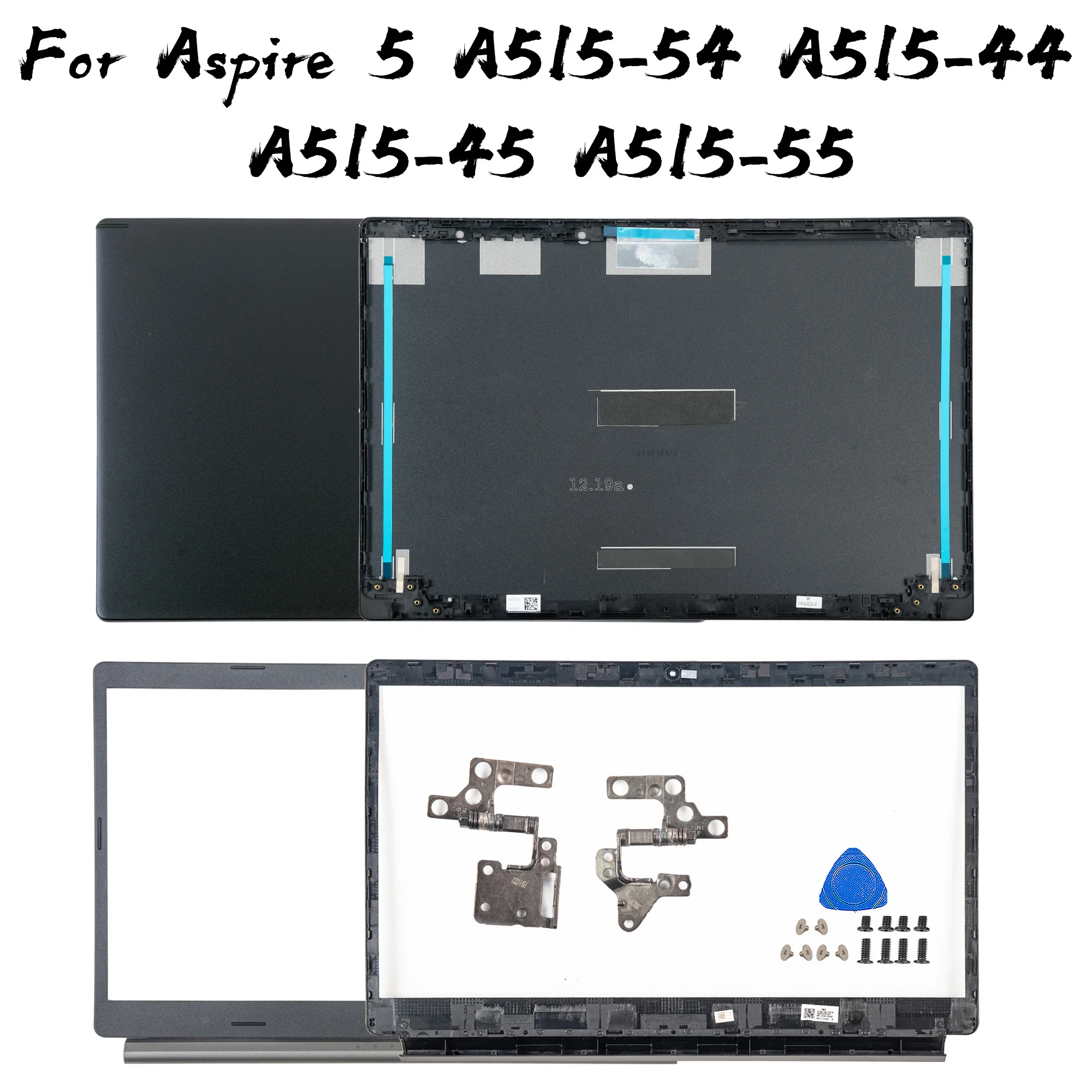 Детали для Aspire 5 A515-54 A515-54G A515-44 A515-45 A515-55 A515-55G Задняя крышка ЖК-дисплея, передняя панель, петли, верхняя крышка, черная
Детали для Aspire 5 A515-54 A515-54G A515-44 A515-45 A515-55 A515-55G Задняя крышка ЖК-дисплея, передняя панель, петли, верхняя крышка, черная