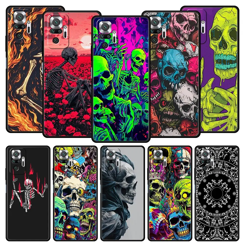 Skeleton Skull Phone Case For Xiaomi Redmi Note 14 13 5G 10 11 12 Pro Plus 4G 14C 13C 12C 10C Black Cover
Skeleton Skull Phone Case For Xiaomi Redmi Note 14 13 5G 10 11 12 Pro Plus 4G 14C 13C 12C 10C Black Cover