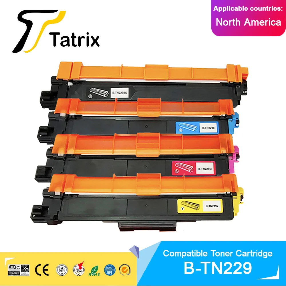 Совместимый тонер-картридж Tatrix TN229 Brother для принтера Brother HL-L3220CDW/L3280CDW/L3295CDW/L3300CDW/L8245CDW/MFC-L3720CDW
Совместимый тонер-картридж Tatrix TN229 Brother для принтера Brother HL-L3220CDW/L3280CDW/L3295CDW/L3300CDW/L8245CDW/MFC-L3720CDW