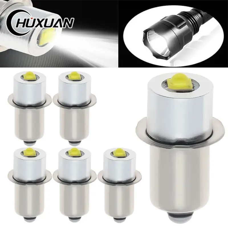 P13.5S 3W DC3V-12V DC6V-24V LED Upgrade Lamp Bulb Flashlight Replacement Bulb Torch Emergency Light Bulbs Work CD Cells
P13.5S 3W DC3V-12V DC6V-24V LED Upgrade Lamp Bulb Flashlight Replacement Bulb Torch Emergency Light Bulbs Work CD Cells