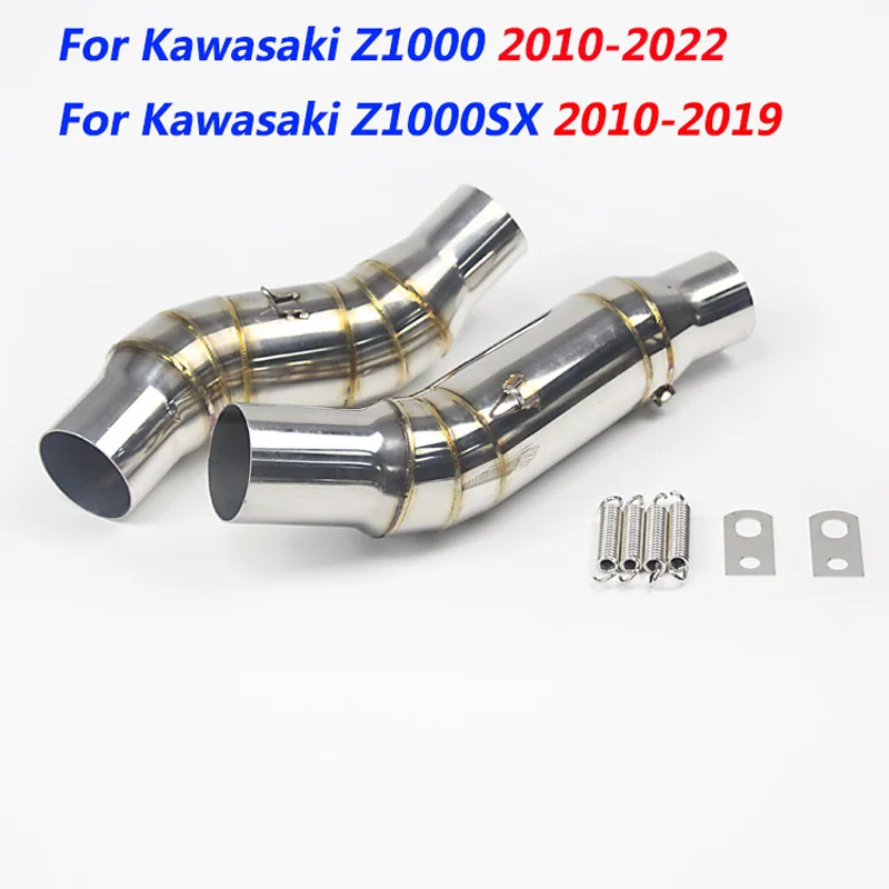 Slip On Motorcycle Middle Connect Tube Mid Link Pipe Stainless Steel Exhaust System For Kawasaki Z1000 2010-2022
Slip On Motorcycle Middle Connect Tube Mid Link Pipe Stainless Steel Exhaust System For Kawasaki Z1000 2010-2022