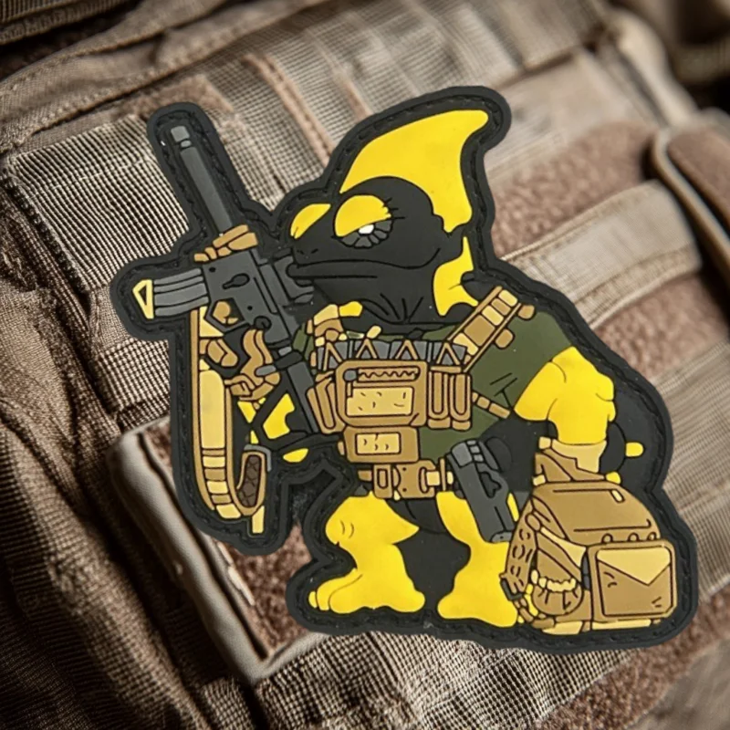 Chameleon Patch Tactical Morale Badge PVC Hook and Loop Military Backpack Clothing Decorative Accessories Sticker Armband
Chameleon Patch Tactical Morale Badge PVC Hook and Loop Military Backpack Clothing Decorative Accessories Sticker Armband