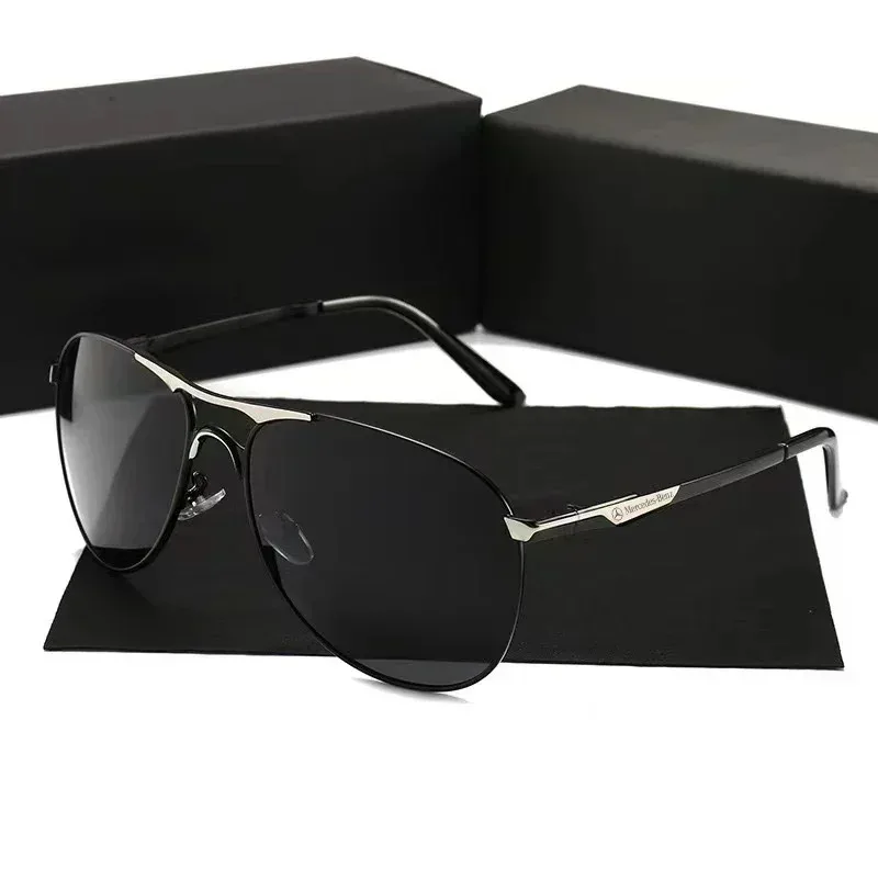 Classic Men's Polarized Sunglasses Metal Driving Male Light Sun Glasses for Mercedes Benz B/C/E/S Class A Class C200L GLC GLK
Classic Men's Polarized Sunglasses Metal Driving Male Light Sun Glasses for Mercedes Benz B/C/E/S Class A Class C200L GLC GLK