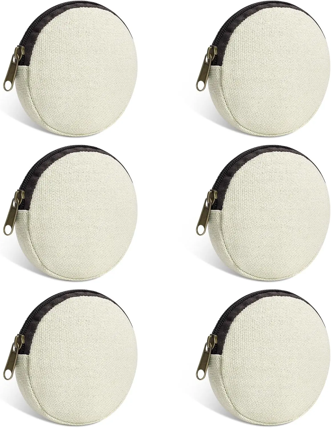 6Pcs Mini Cotton Canvas Makeup Bag with Bottom, Multi-Purpose Zipper Coin Purse Pouch Cosmetic Bag Travel Toiletry Pouch, Blank DIY Craft Bag for Painting (Beige, XS)
6Pcs Mini Cotton Canvas Makeup Bag with Bottom, Multi-Purpose Zipper Coin Purse Pouch Cosmetic Bag Travel Toiletry Pouch, Blank DIY Craft Bag for Painting (Beige, XS)