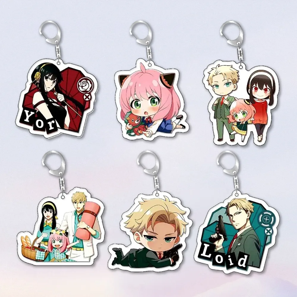 Diy SPY×FAMILY Anime Peripherals Q Version Acrylic Keychain Creative Trend Jewelry Cute Cartoons Backpack Pendant Holiday Gifts
Diy SPY×FAMILY Anime Peripherals Q Version Acrylic Keychain Creative Trend Jewelry Cute Cartoons Backpack Pendant Holiday Gifts