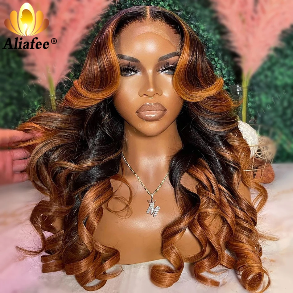 Transparent 13x6 Lace Frontal Wig Ombre Ginger Brown Colored Lace Front Human Hair Wigs Pre-Plucked 12A Grade Wig For Women
Transparent 13x6 Lace Frontal Wig Ombre Ginger Brown Colored Lace Front Human Hair Wigs Pre-Plucked 12A Grade Wig For Women