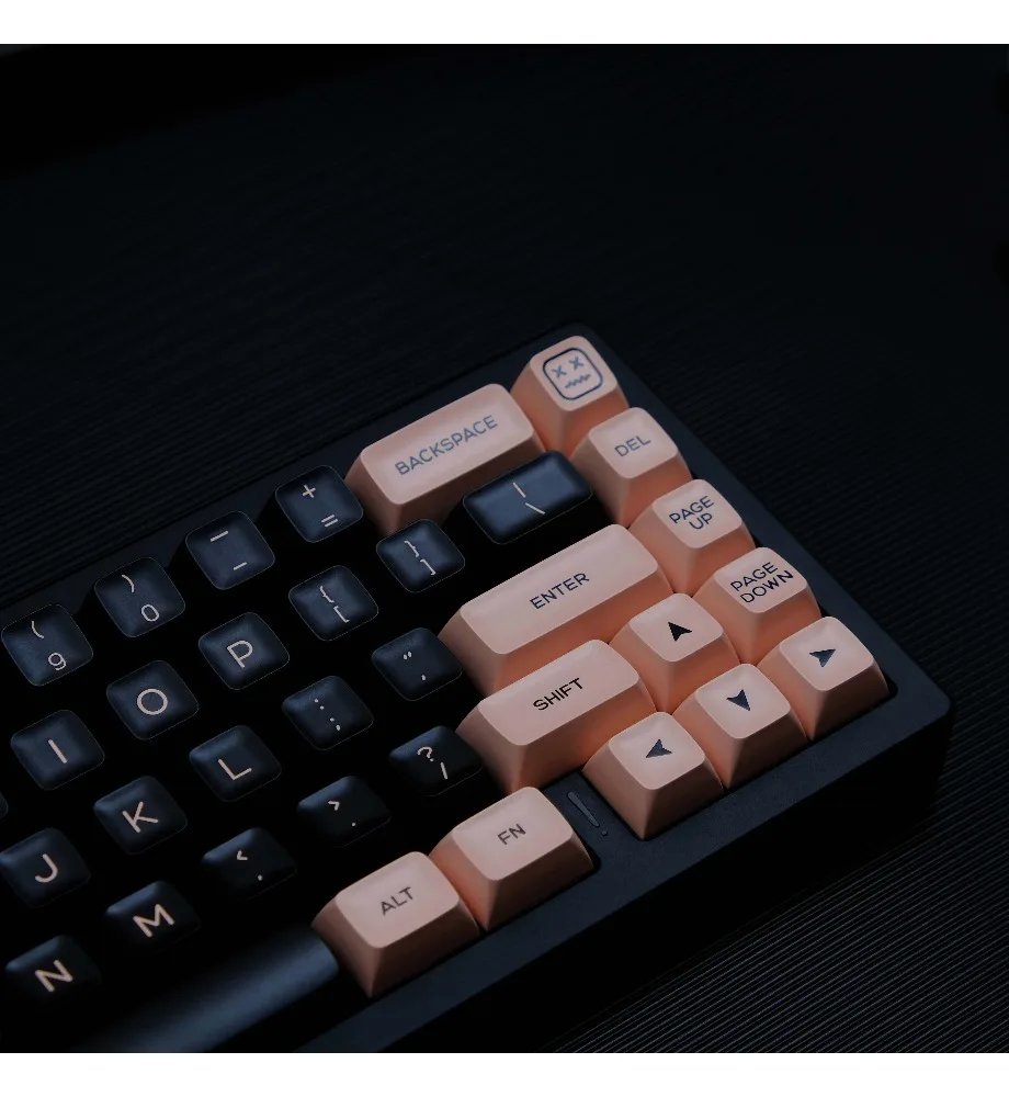 Keycap personality, night cherry theme keycap SA height PBT two-color injection molding full set of customized mechanical
Keycap personality, night cherry theme keycap SA height PBT two-color injection molding full set of customized mechanical