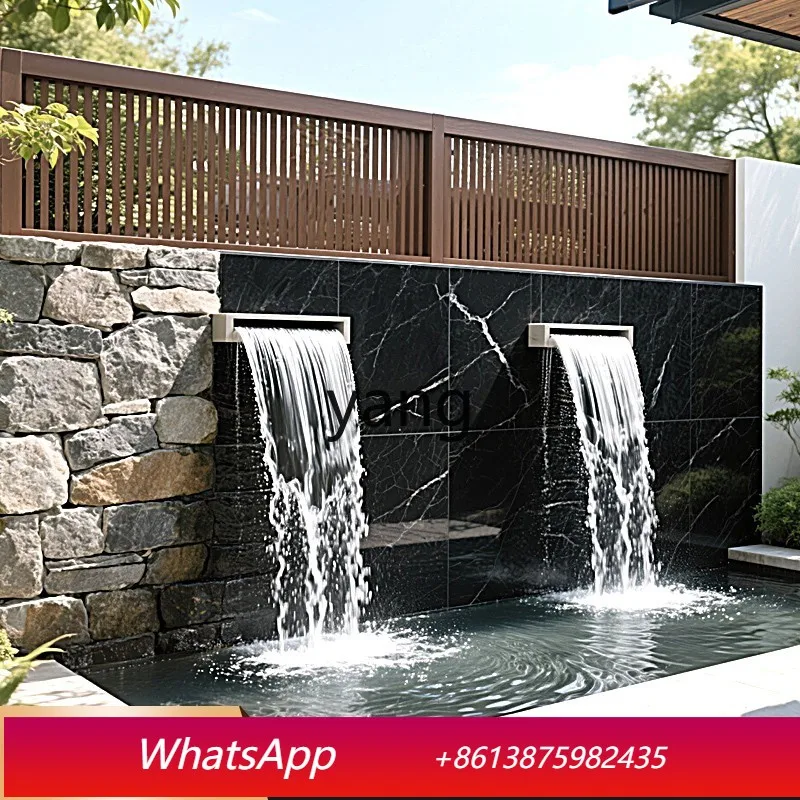 CX Stainless Steel Waterfall Outlet Courtyard Rockery Water Curtain Villa Landscaping Flowing Water Channel
CX Stainless Steel Waterfall Outlet Courtyard Rockery Water Curtain Villa Landscaping Flowing Water Channel