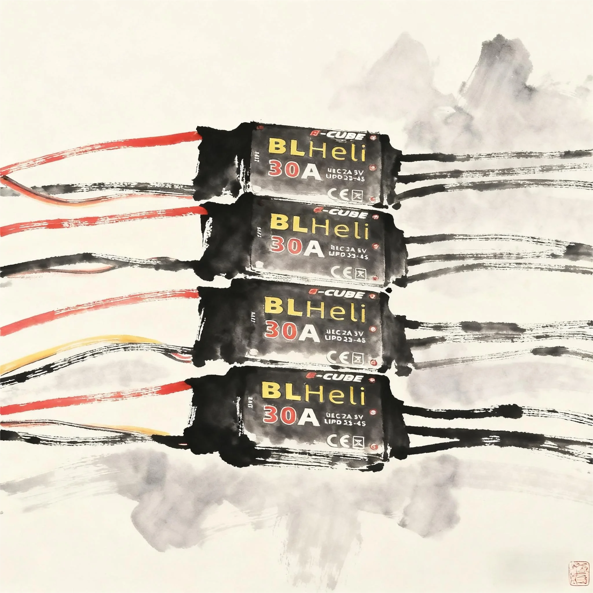 BLHeli Series 30A 40A ESC для радиоуправляемого мультироторного самолета с фиксированным крылом FPV Racing Drone F450 F550, детали «сделай сам»
BLHeli Series 30A 40A ESC для радиоуправляемого мультироторного самолета с фиксированным крылом FPV Racing Drone F450 F550, детали «сделай сам»