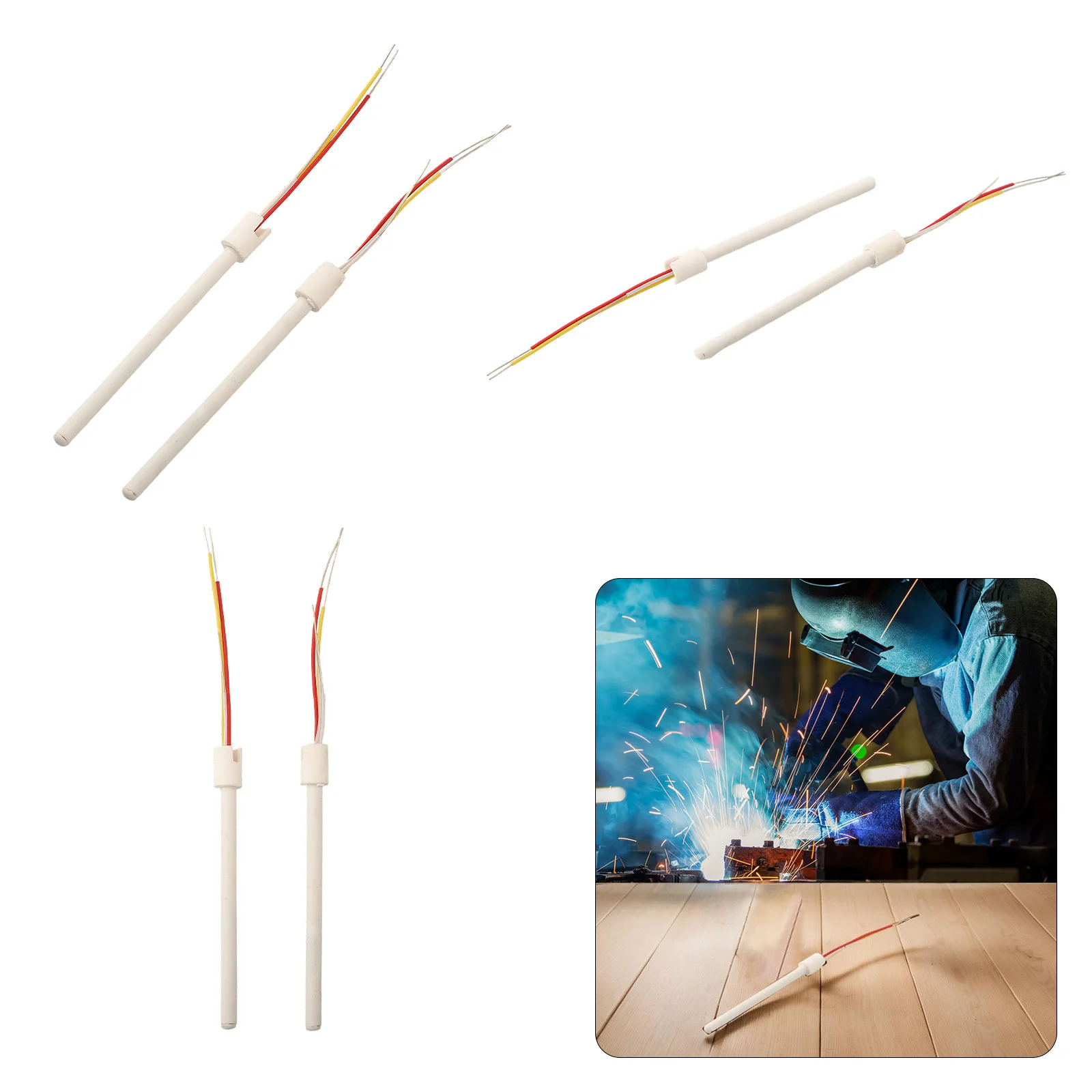 4-Core 50/60W Ceramic Heating Element AT936b Electric Soldering Iron Heating Core Stainless Steel Heating Element Soldering Tool
4-Core 50/60W Ceramic Heating Element AT936b Electric Soldering Iron Heating Core Stainless Steel Heating Element Soldering Tool