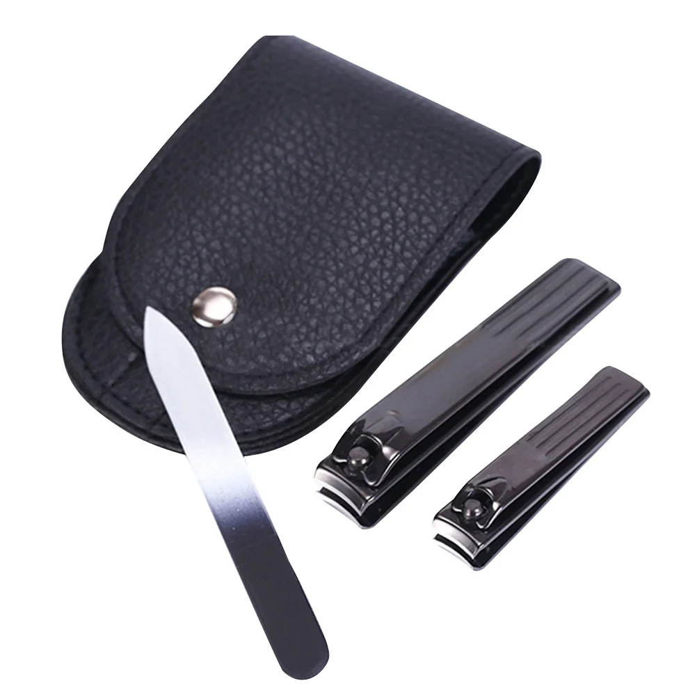 3Pcs Nail Clippers Set Stainless Steel Professional Manicure Pedicure Tools Case Nail Cutter File Fingernail Toenail 
3Pcs Nail Clippers Set Stainless Steel Professional Manicure Pedicure Tools Case Nail Cutter File Fingernail Toenail