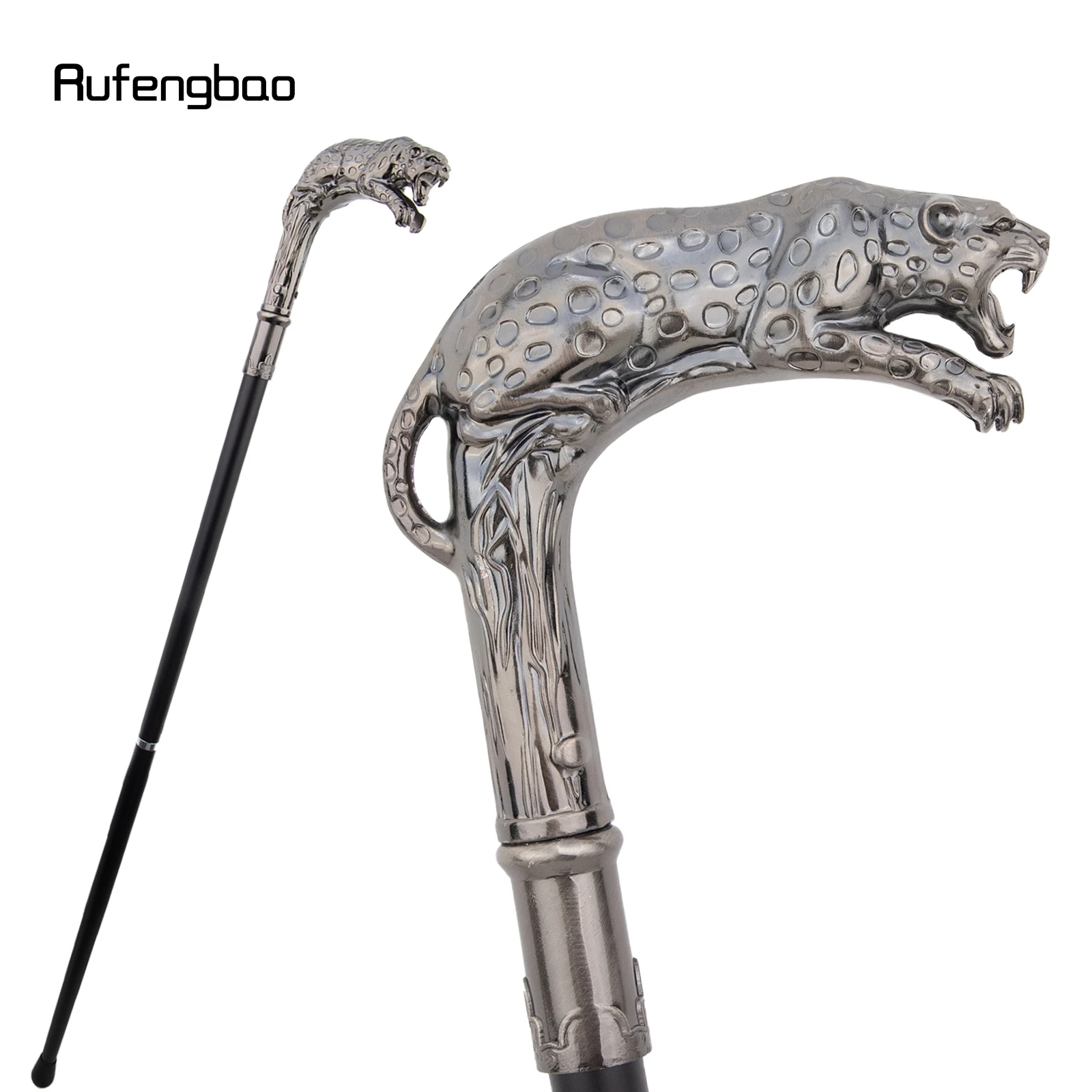 Silver Luxury Leopard with Tail Fashion Walking Stick for Party Decorative Walking Cane Elegant Crosier Knob Walking Stick 93cm
Silver Luxury Leopard with Tail Fashion Walking Stick for Party Decorative Walking Cane Elegant Crosier Knob Walking Stick 93cm