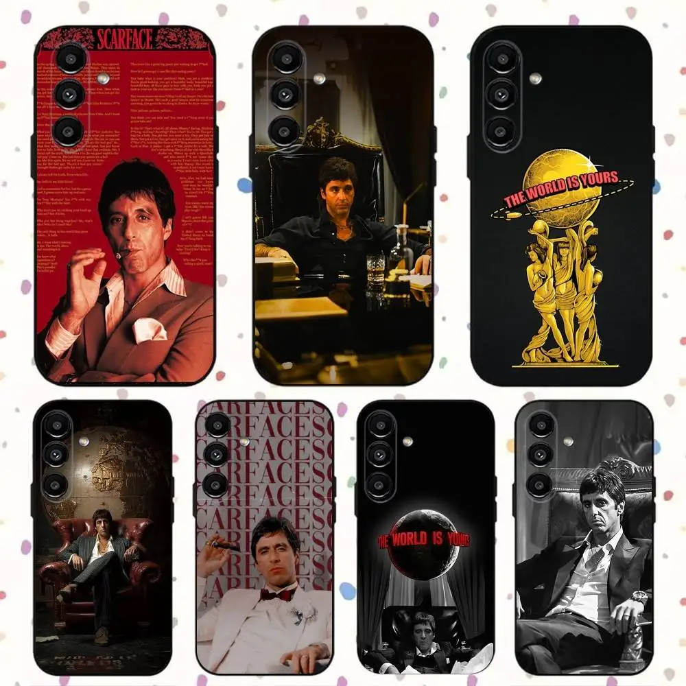 S-Scarfaces Tony M-Montana Phone Case For Samsung S24,S21,S22,S23,S30,Ultra,S20,Plus,Fe,Lite,Note,10,9,5G Black Soft Cover
S-Scarfaces Tony M-Montana Phone Case For Samsung S24,S21,S22,S23,S30,Ultra,S20,Plus,Fe,Lite,Note,10,9,5G Black Soft Cover