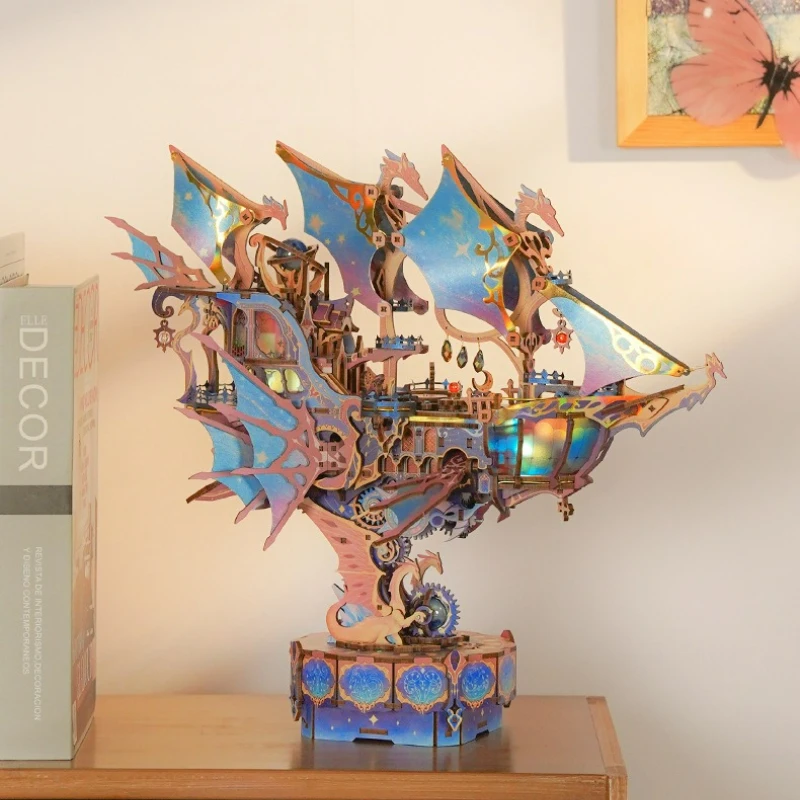Magical Galaxy DIY 3D Puzzle Transmission Model Kit Spaceship Move Castle Model Jigsaw Puzzles Woods Assembly Toys Adults Gift
Magical Galaxy DIY 3D Puzzle Transmission Model Kit Spaceship Move Castle Model Jigsaw Puzzles Woods Assembly Toys Adults Gift