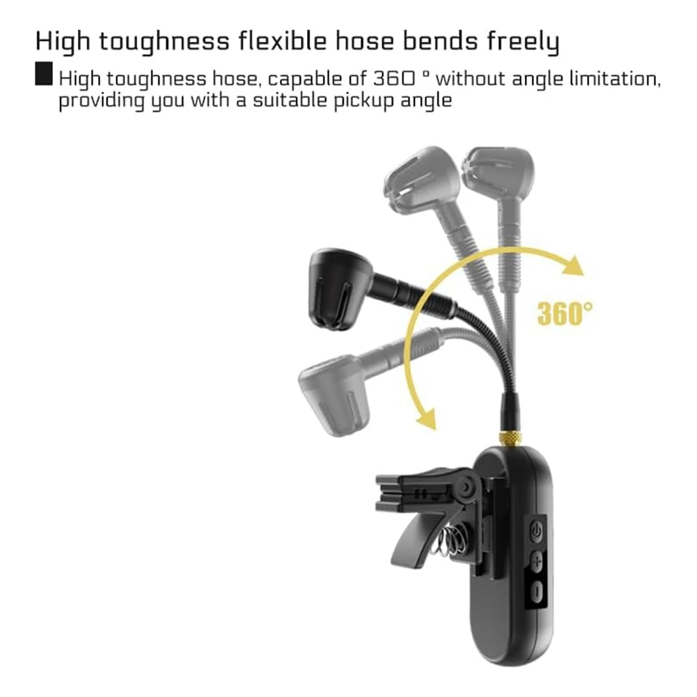 ABHS-2-In-1 UHF Saxophone Microphone System, Wireless Microphone Transmitter Receiver 100 Ft Transmission Guitar Audio Mixer
ABHS-2-In-1 UHF Saxophone Microphone System, Wireless Microphone Transmitter Receiver 100 Ft Transmission Guitar Audio Mixer