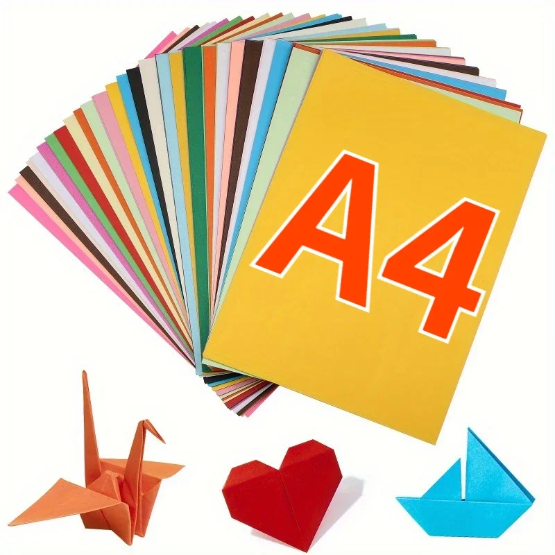 100 Sheets 10 Colors A4 Origami Paper Double Sided Color Easy Fold Paper for Beginner Craft Paper Crane Kid Handmade Stationery
100 Sheets 10 Colors A4 Origami Paper Double Sided Color Easy Fold Paper for Beginner Craft Paper Crane Kid Handmade Stationery