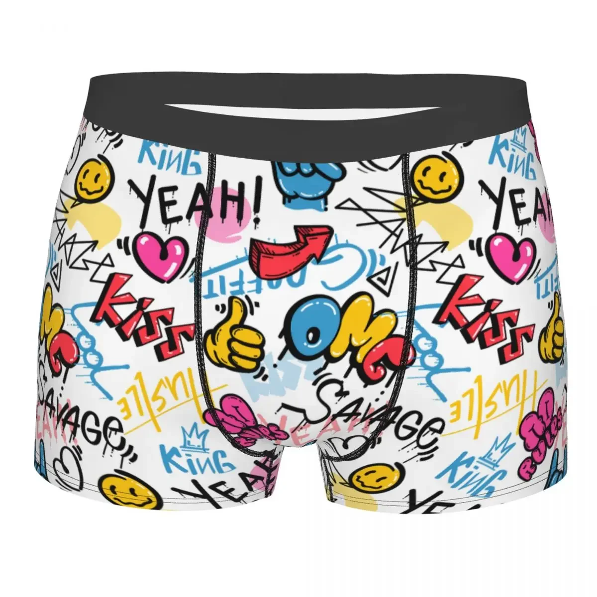 Custom Vintage Street Wall Graffiti Art Pattern Underwear Street Art Style Boxer Briefs Men Stretch Shorts Panties Underpants
Custom Vintage Street Wall Graffiti Art Pattern Underwear Street Art Style Boxer Briefs Men Stretch Shorts Panties Underpants